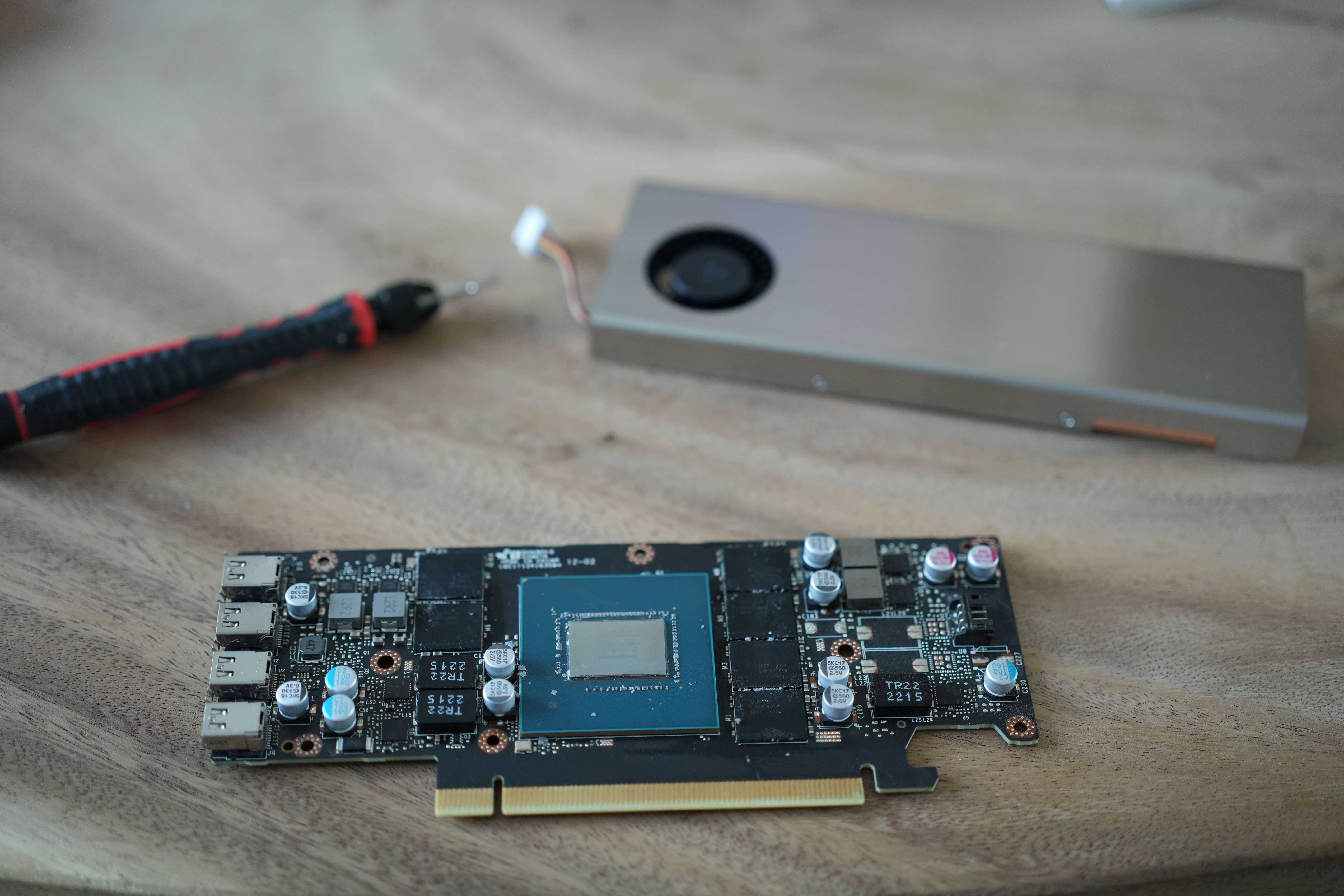 NVIDIA A2000 ready for a cooler change