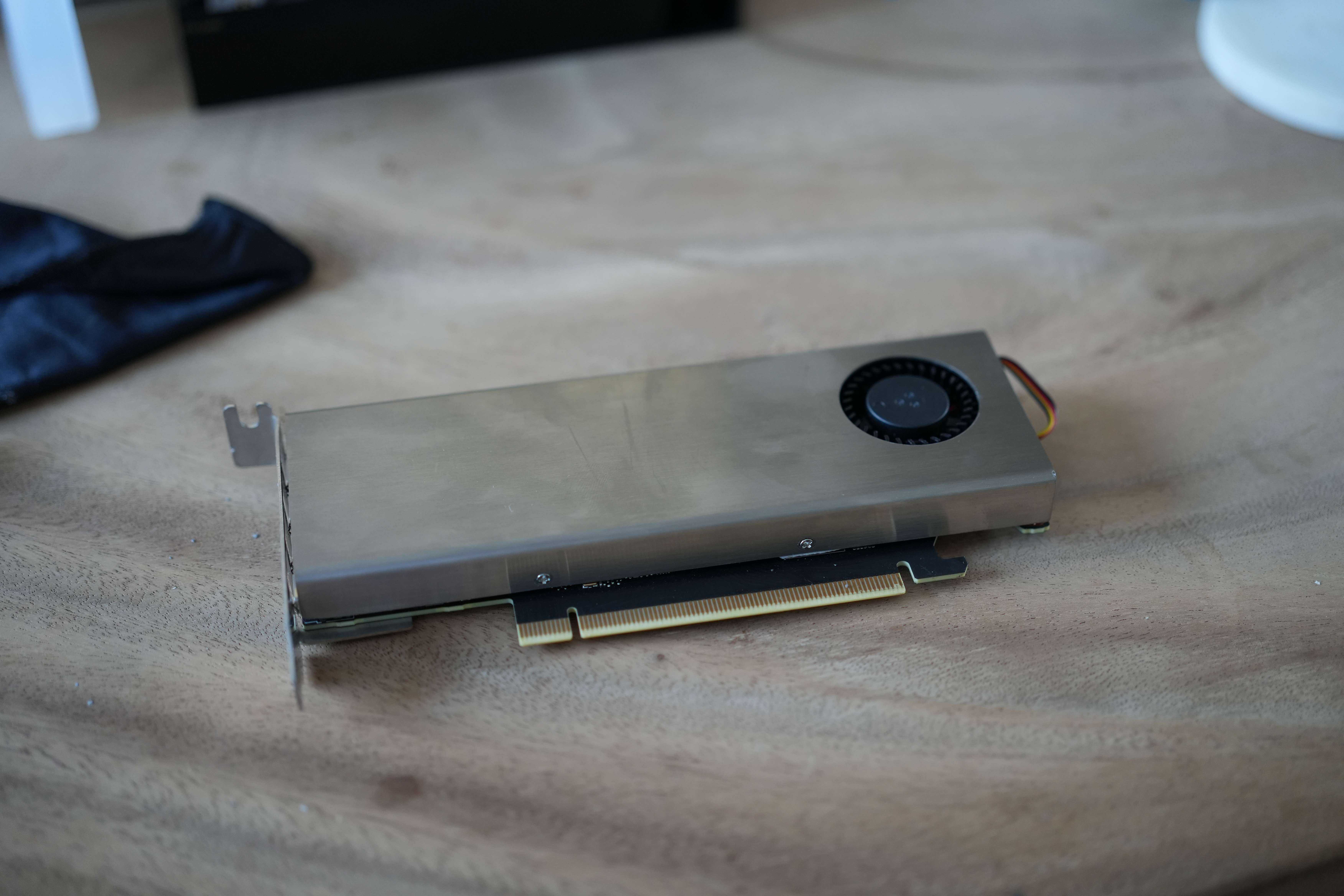 NVIDIA A2000 with the n3rdware cooler